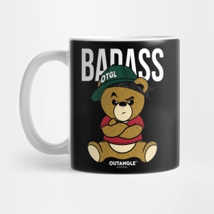 badass teddy bear Mug